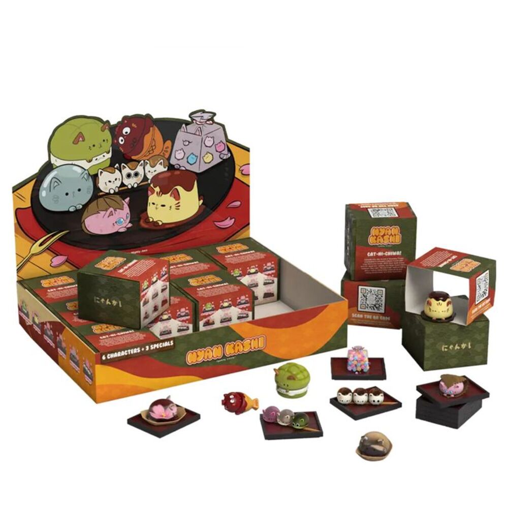 Mighty Jaxx - Nyan Kashi by Nyammy Treats Blind Box (One Random Figure per